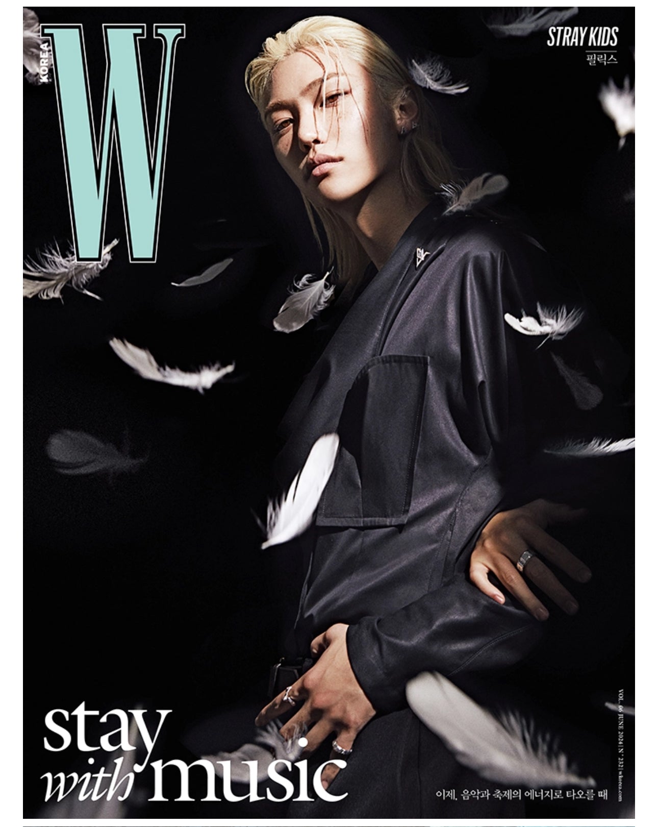 PREORDER (17 COVERS) W - Volume 2024.06 (Stray Kids)