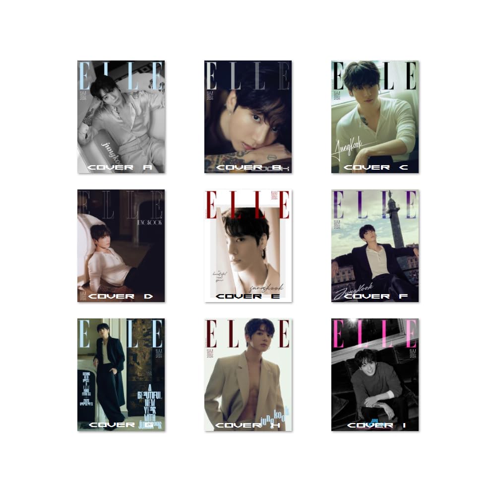 Elle Magazine Korea January 2026 Jungkook cover
