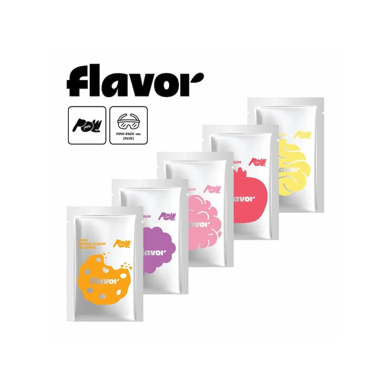 (EU SIGNED) POW - FLAVOR - Single Album (POW-PACK)- preorder