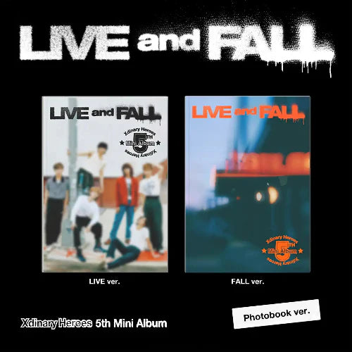 Xdinary Heroes - 5th Mini Album [LIVE and FALL] (Photobook Ver.)