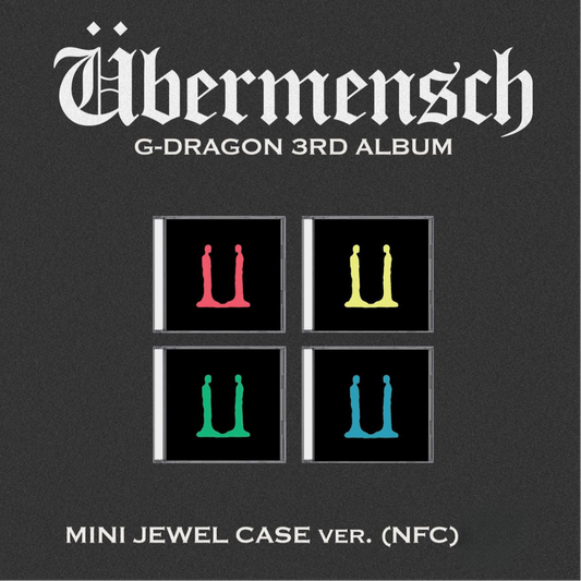 G-DRAGON - 3rd Album [Übermensch] (MINI JEWEL ver.) (NFC)