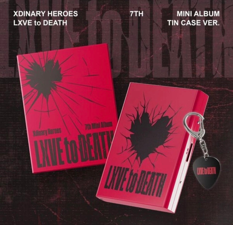 Xdinary Heroes - 7th Mini Album [LXVE to DEATH] (TIN CASE Ver.)