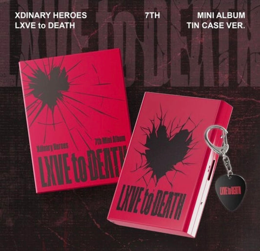Xdinary Heroes - 7th Mini Album [LXVE to DEATH] (TIN CASE Ver.)