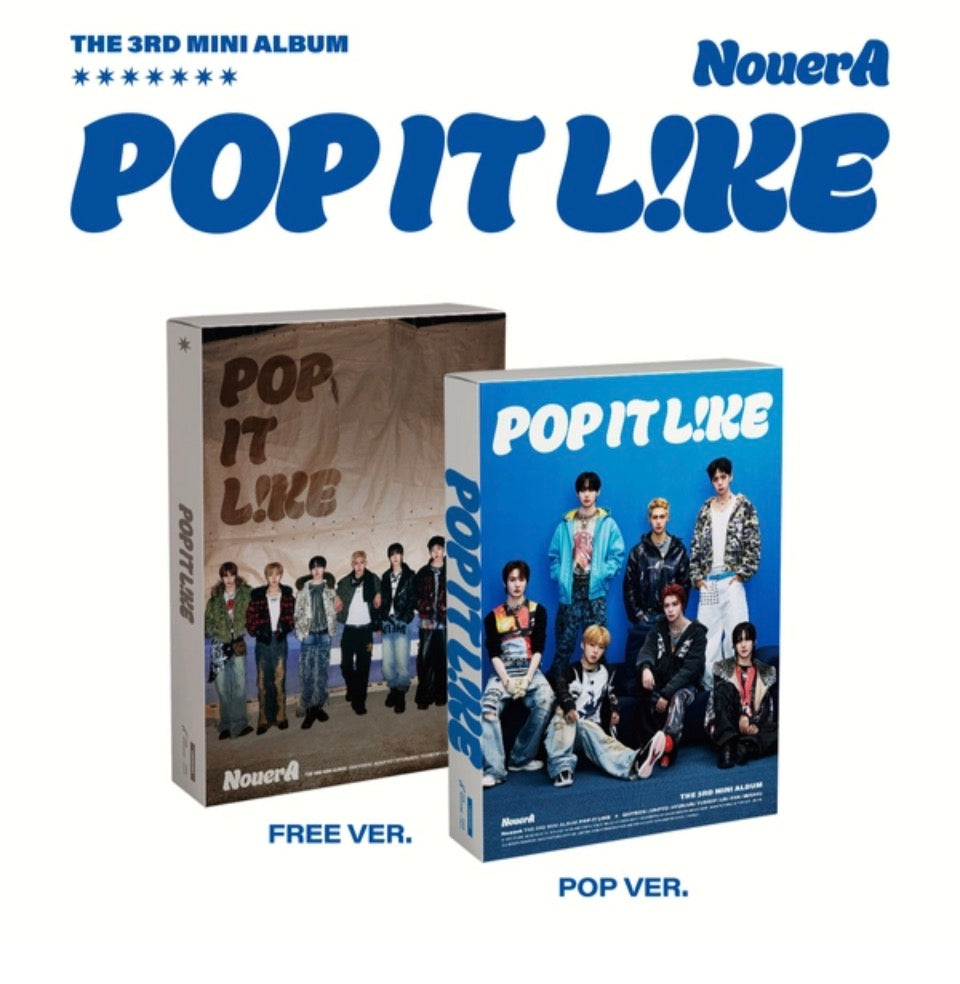 NouerA - 3rd Mini Album [POP IT LIKE]