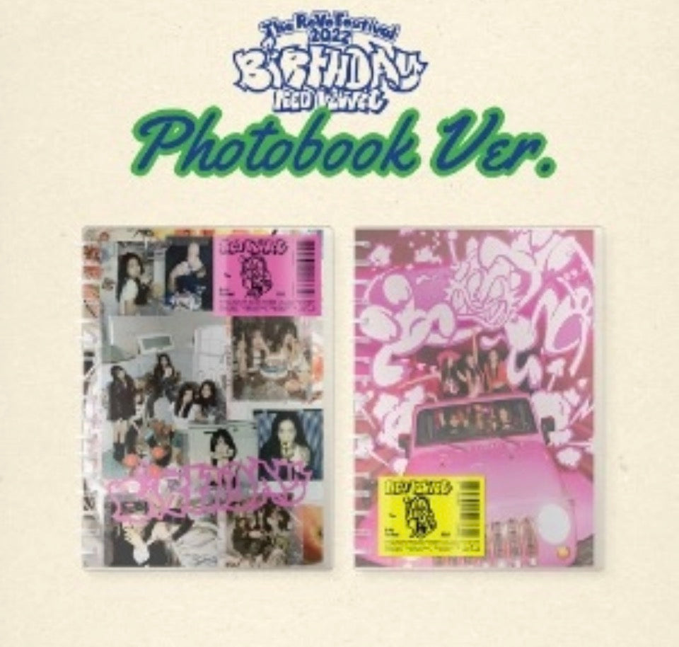 RED VELVET - Mini Album [THE REVE FESTIVAL 2022 : BIRTHDAY] (PHOTOBOOK Ver.)