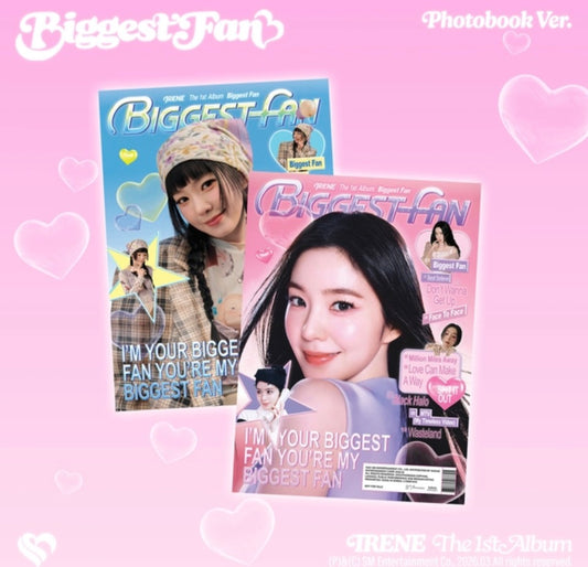 IRENE - 1st Album [Biggest Fan] (Photobook Ver.)