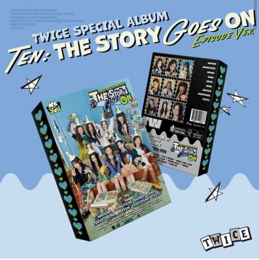 TWICE - Special Album [TEN: The Story Goes On] (EPISODE ver.)