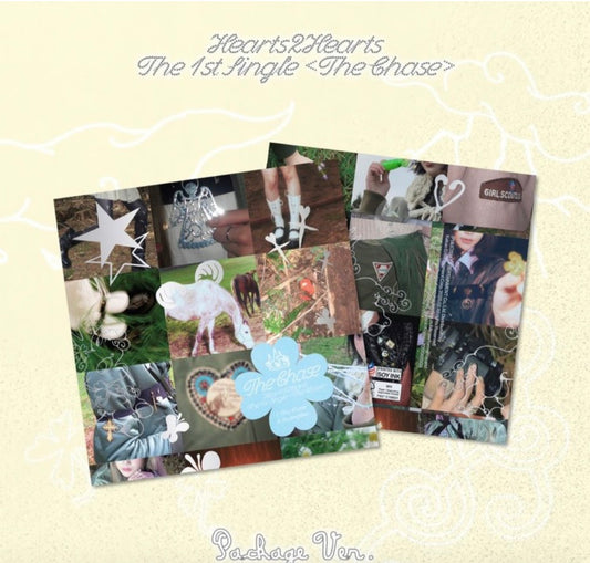 Hearts2Hearts - 1st Single Album [The Chase] (Package Ver.)