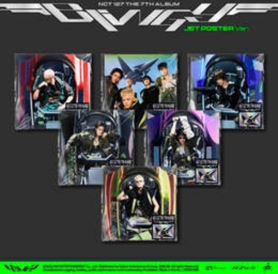 NCT 127 - 5th Full Album [BLINGY] (JET Poster Ver.)