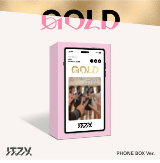 ITZY - [GOLD] (PHONE BOX VER.)