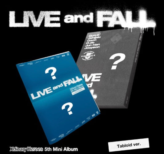 Xdinary Heroes - 5th Mini Album [LIVE and FALL] (Tabloid Ver.)