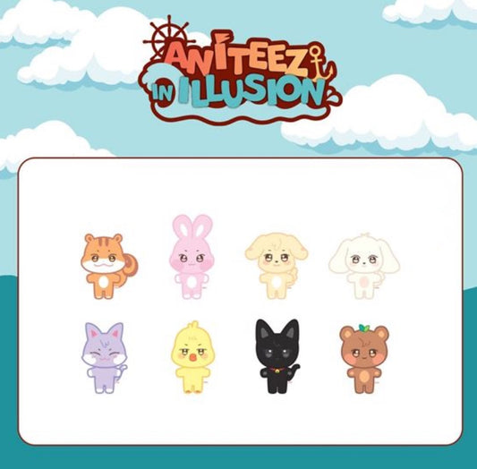 ATEEZ [ANITEEZ IN ILLUSION] OFFICIAL MERCHANDISE – PLUSH KEYRING