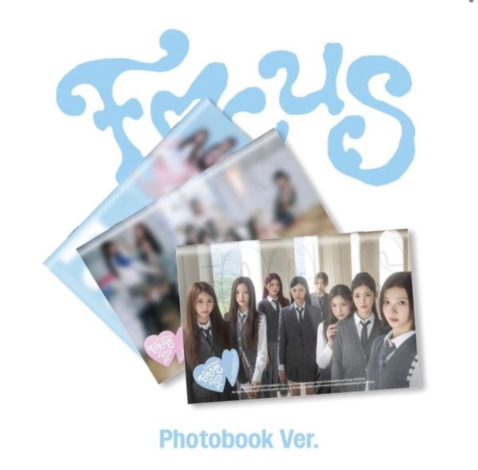Hearts2Hearts - 1st Mini Album [FOCUS] (Photobook Ver.)