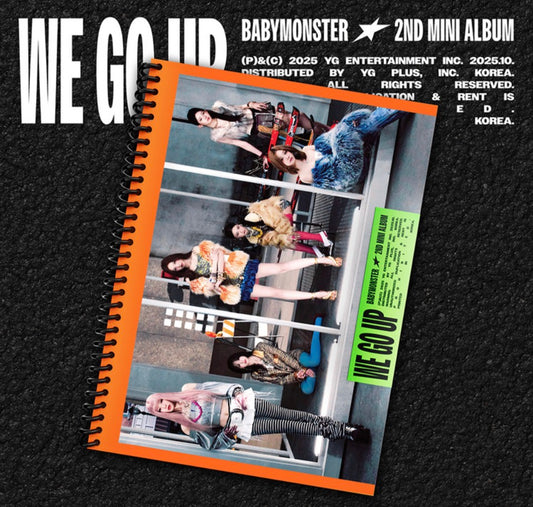 BABYMONSTER - 2nd MINI ALBUM [WE GO UP] (GO Ver.)