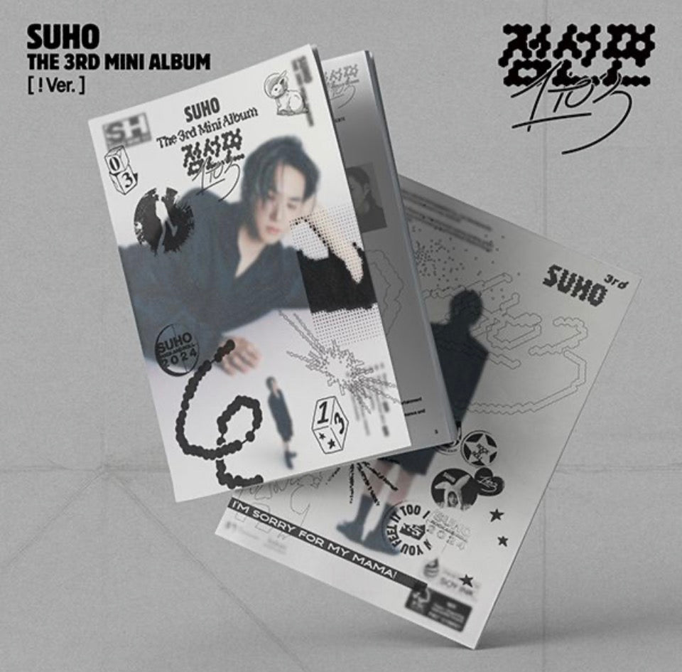 SUHO - 3rd Mini Album [1 to 3] (! Ver.)