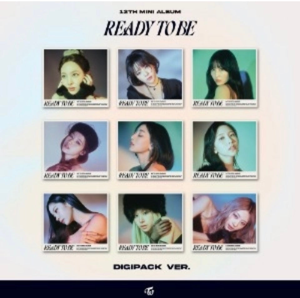 TWICE - 12th Mini Album [READY TO BE] (DIGIPACK Ver.)
