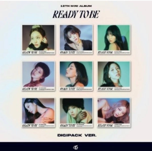 TWICE - 12th Mini Album [READY TO BE] (DIGIPACK Ver.)