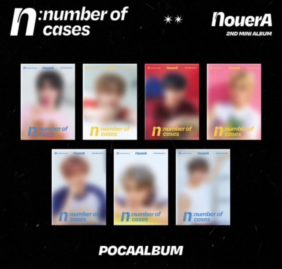 NouerA - 2nd Mini Album [n: number of cases] (POCA)