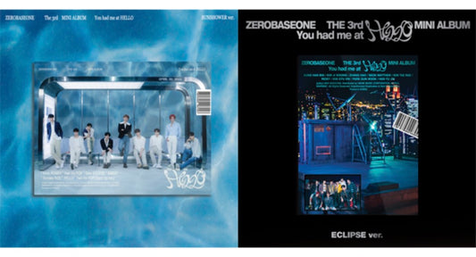 ZEROBASEONE - 3rd Mini Album [You had me at HELLO] (ECLIPSE ver./SUNSHOWER ver.)