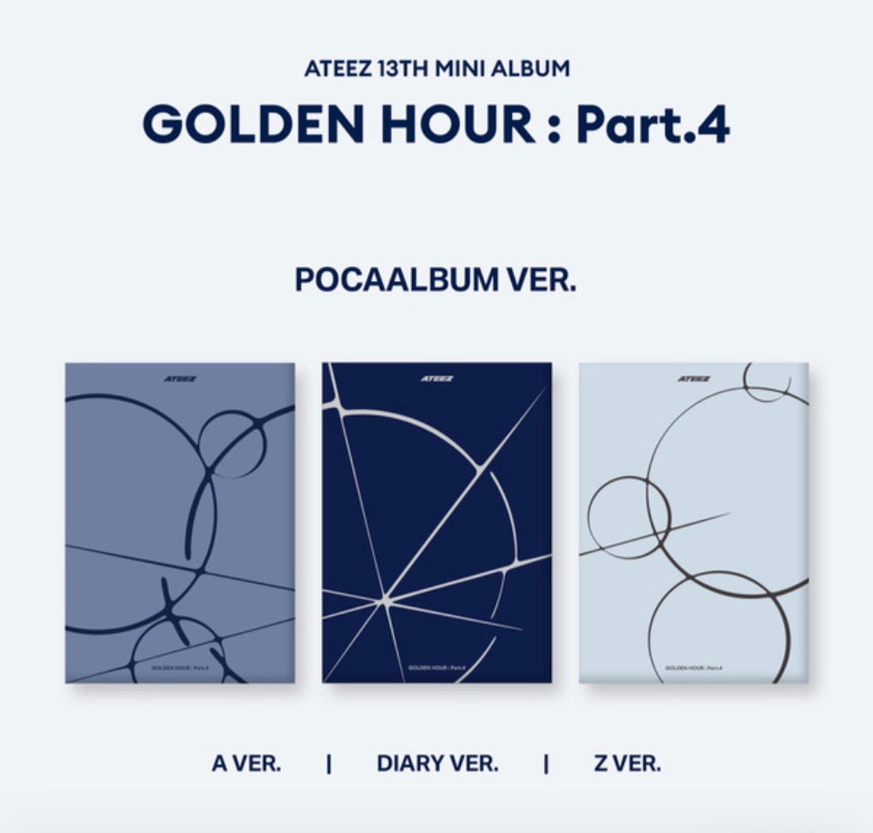 ATEEZ - 13th Mini Album [GOLDEN HOUR : Part.4] (POCAALBUM Ver.)