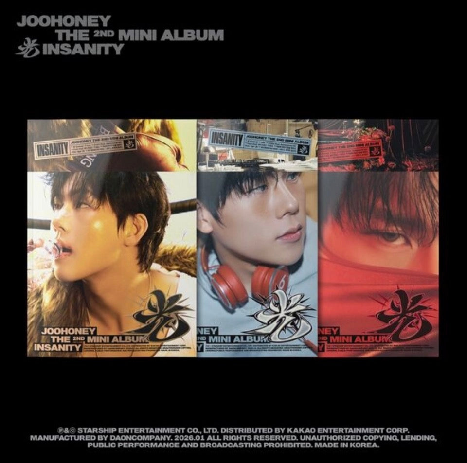 JOOHONEY - 2nd Mini Album [光 (INSANITY)]