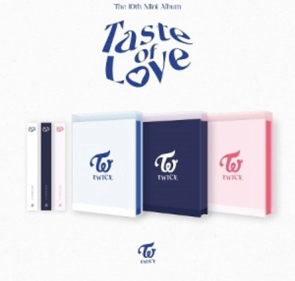 TWICE - 10th Mini Album [TASTE OF LOVE] (TASTE / FALLEN / IN LOVE Ver.)