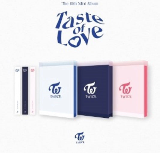 TWICE - 10th Mini Album [TASTE OF LOVE] (TASTE / FALLEN / IN LOVE Ver.)