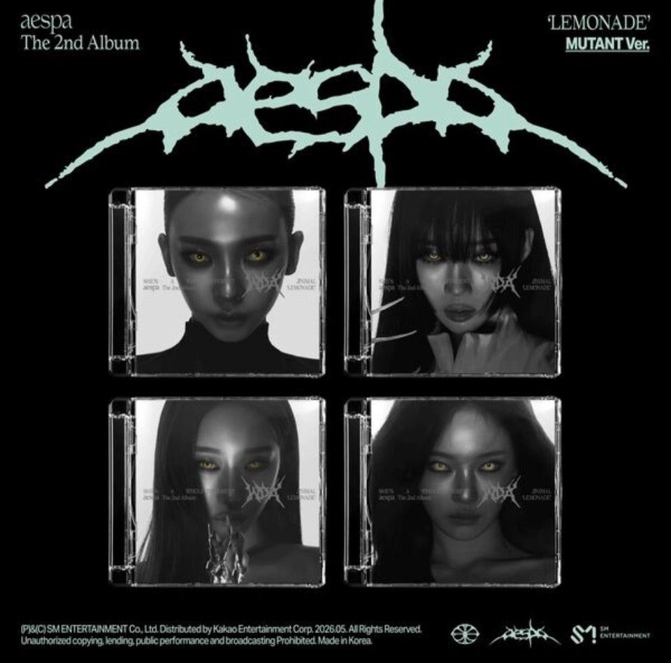 aespa - 2nd Album [LEMONADE] (MUTANT Ver.)