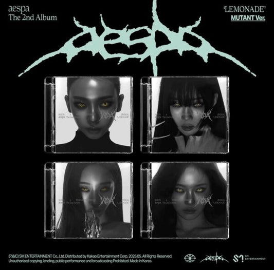 aespa - 2nd Album [LEMONADE] (MUTANT Ver.)