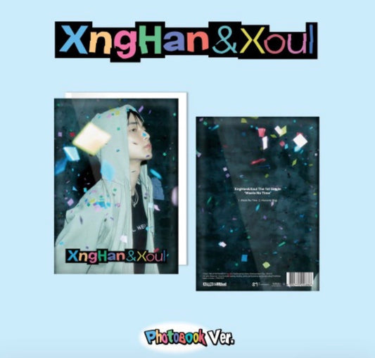 XngHan&Xoul - 1st Single Album [Waste No Time] (Photo Book Ver.)