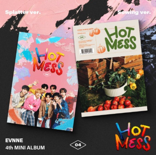 EVNNE - 4th Mini Album [HOT MESS] (Splatter Ver. / Sowing Ver.)