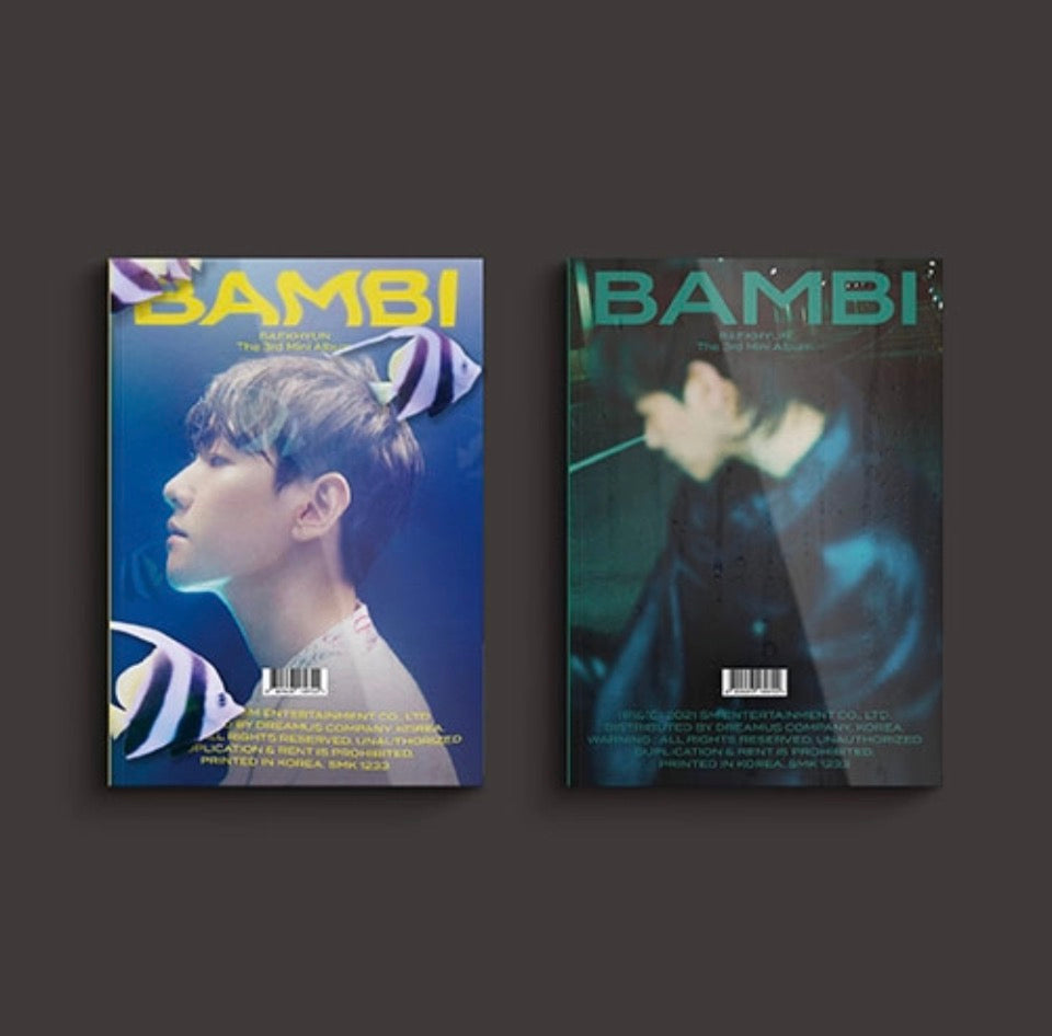 BAEKHYUN - 3rd Mini Album [BAMBI] (PHOTOBOOK Ver.)