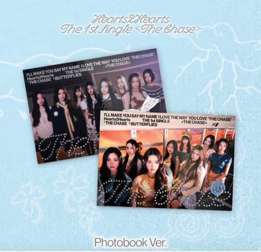 Hearts2Hearts - 1st Single Album [The Chase] (Photo Book Ver.)
