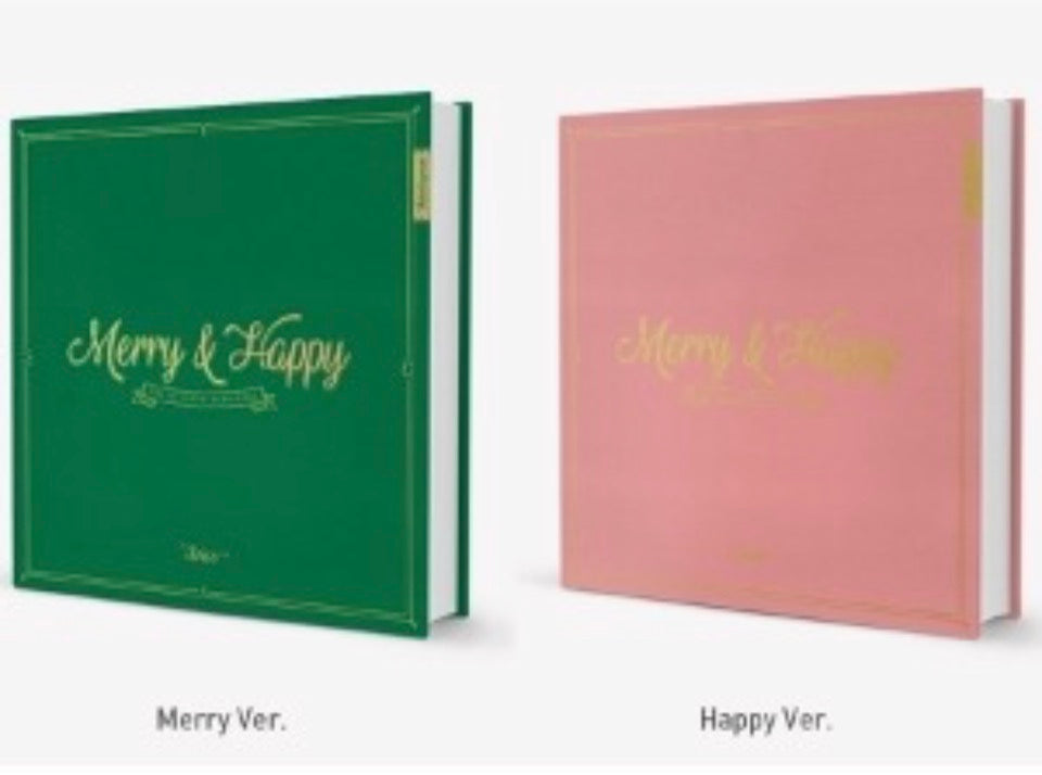 TWICE - VOL.1 Repakage Album [MERRY & HAPPY] (MERRY / HAPPY Ver.)