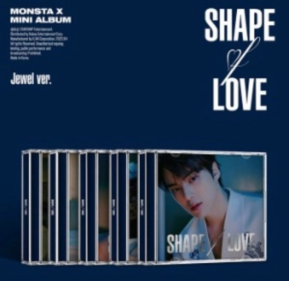 MONSTA X - 11st Mini Album [SHAPE of LOVE] (JEWEL Ver.)