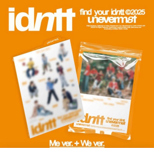 idntt - Mini Album [unevermet] (Me Ver. / We Ver.)