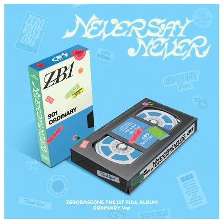 ZEROBASEONE - The 1st Full Album [NEVER SAY NEVER] (PHOTOBOOK Ver.) ORDINARY