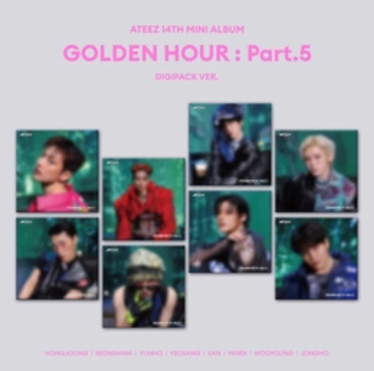 ATEEZ - 14th Mini Album [GOLDEN HOUR : Part.5] (DIGIPACK VER.)