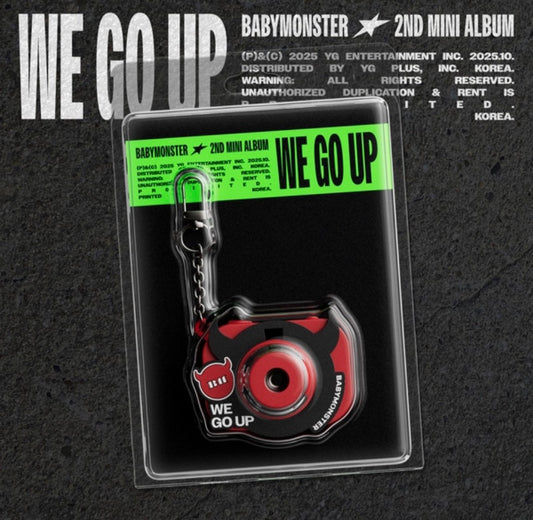 BABYMONSTER - 2nd MINI ALBUM [WE GO UP] (MINI BEAM KEYRING Ver.)