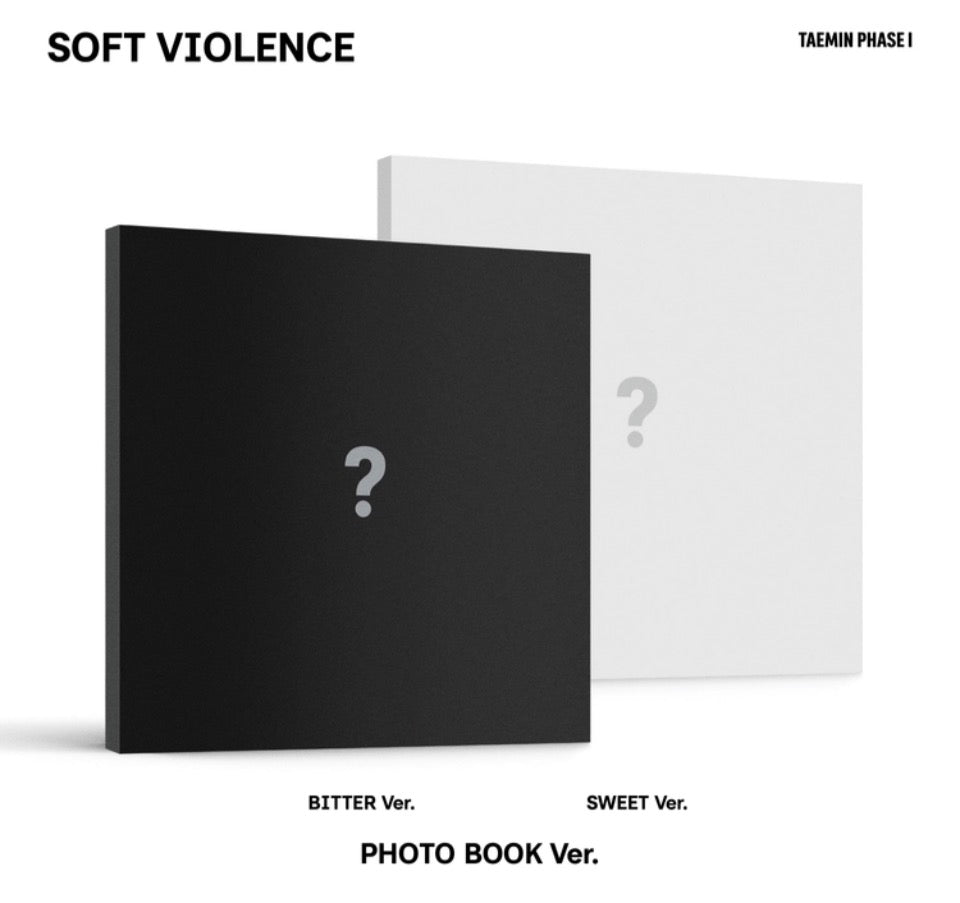 TAEMIN (SHINee) - PHASE I : Soft Violence (PHOTO BOOK Ver.)
