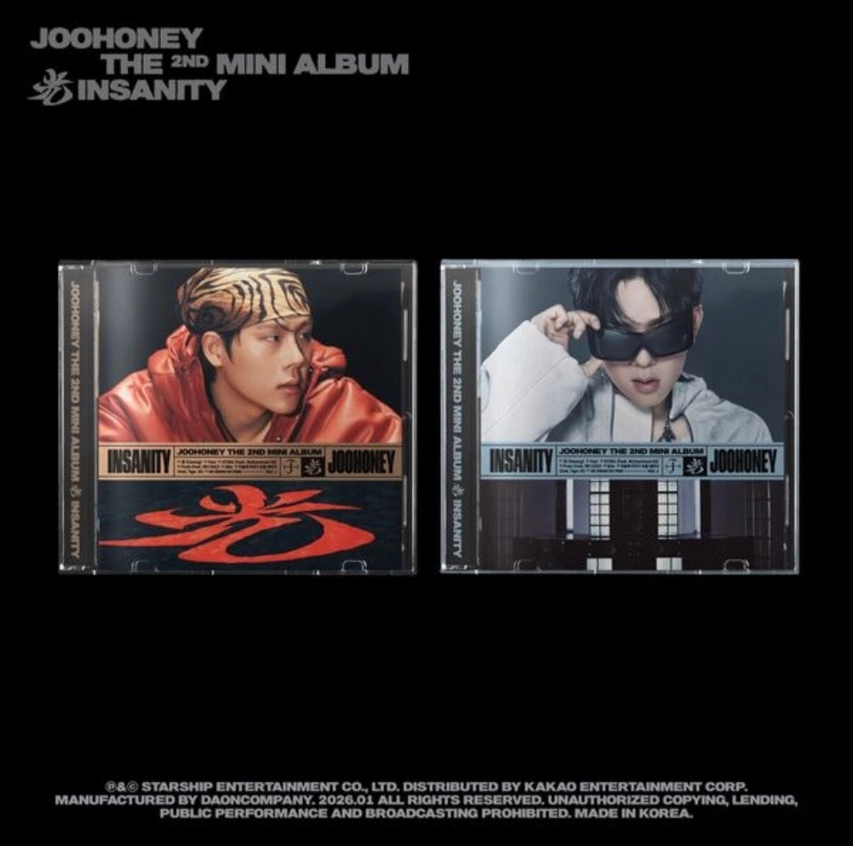 JOOHONEY - 2nd Mini Album [光 (INSANITY)] (JEWEL Ver.) (Limited Edition)