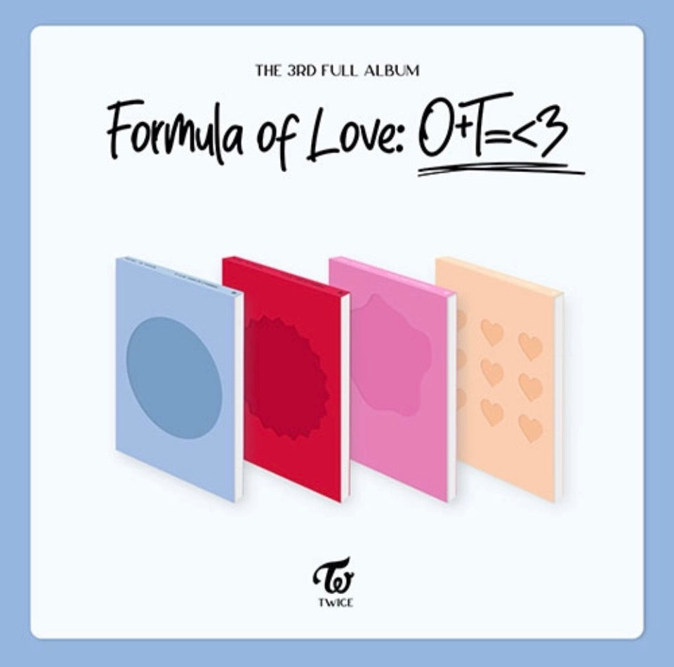 TWICE - VOL.3 [FORMULA OF LOVE : O+T=<3]