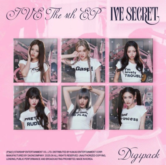IVE - 4th Mini Album [IVE SECRET] (Digipack Ver.) (Limited Edition)