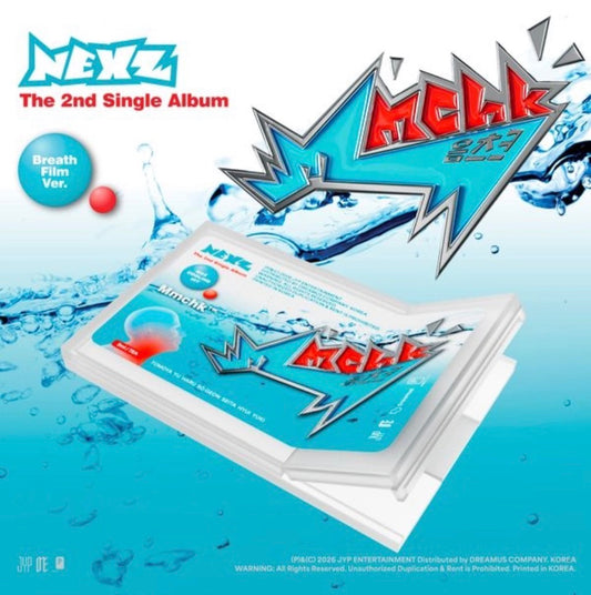 NEXZ - 2nd Single Album [Mmchk] (Breath Film Ver.)