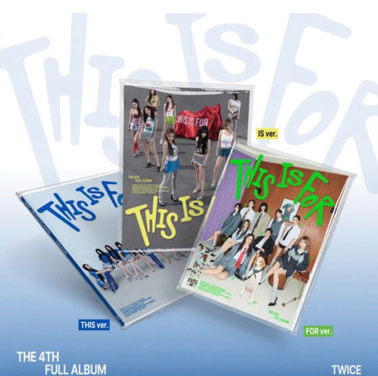 TWICE - 4th Full Album [THIS IS FOR]