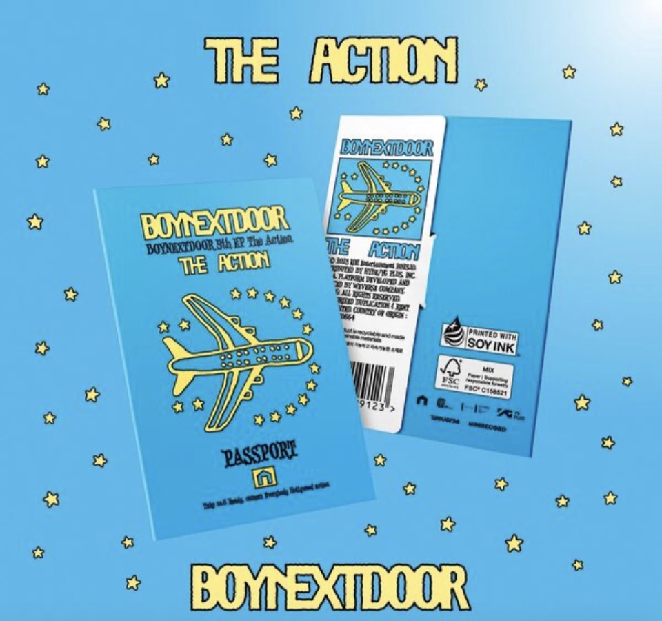 BOYNEXTDOOR - 5th EP Album [The Action] (Weverse Albums ver.)
