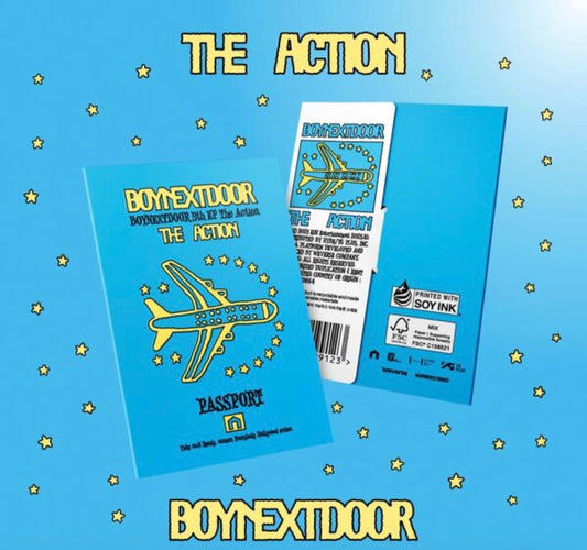 BOYNEXTDOOR - 5th EP Album [The Action] (Weverse Albums ver.)
