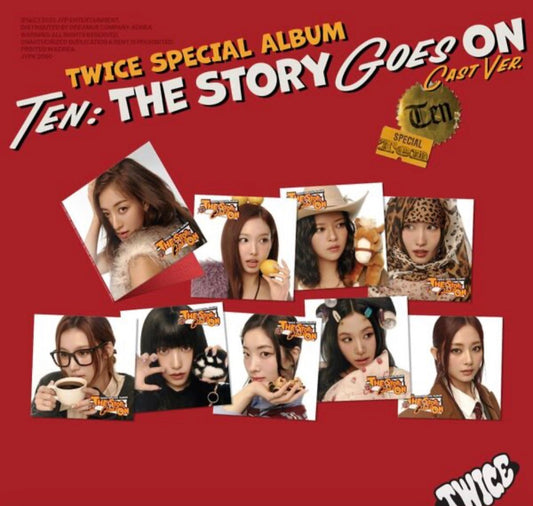 TWICE - Special Album [TEN: The Story Goes On] (CAST Ver.)