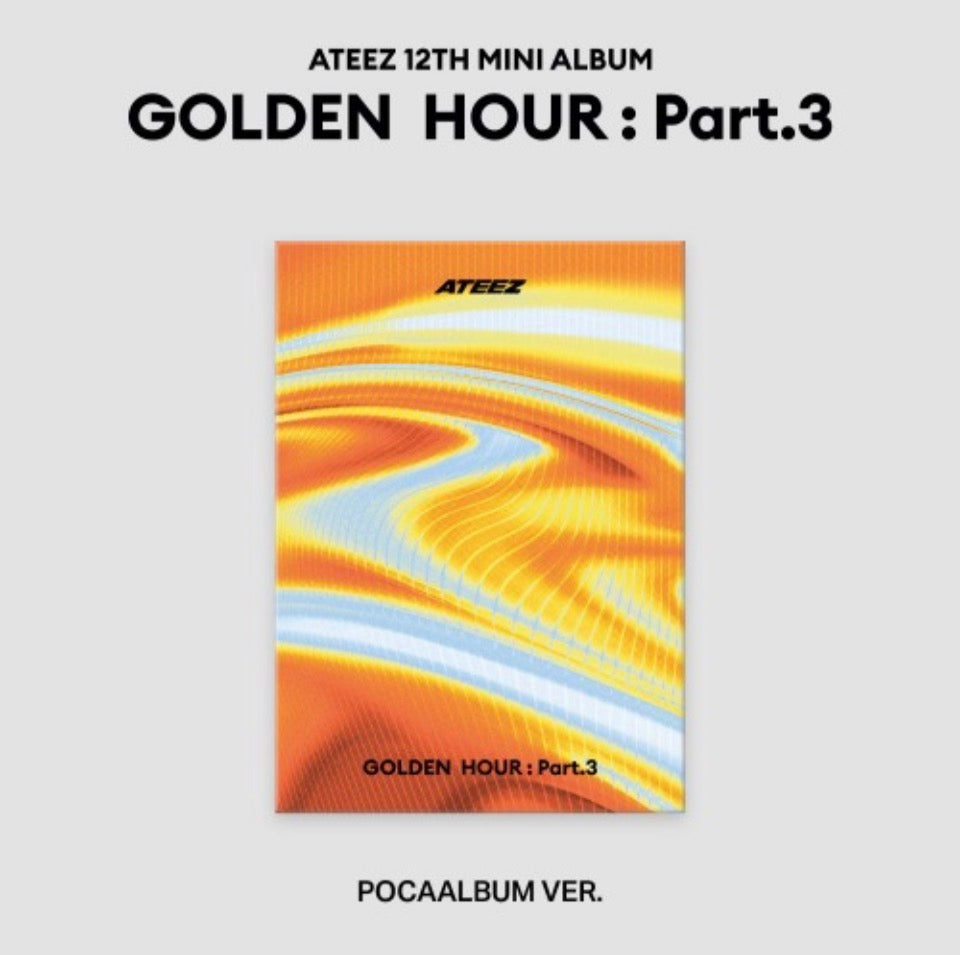 ATEEZ - 12th Mini Album [GOLDEN HOUR : Part.3] (POCAALBUM)