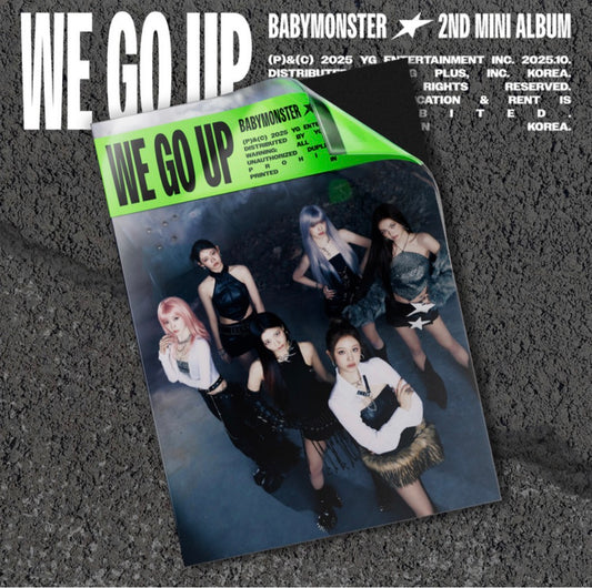 BABYMONSTER - 2nd MINI ALBUM [WE GO UP] (WE Ver.)